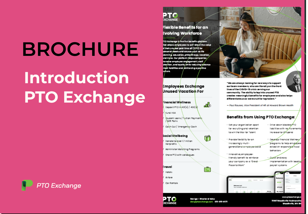 Introduction to PTO Exchange: Flexible Benefits for an Evolving Workforce