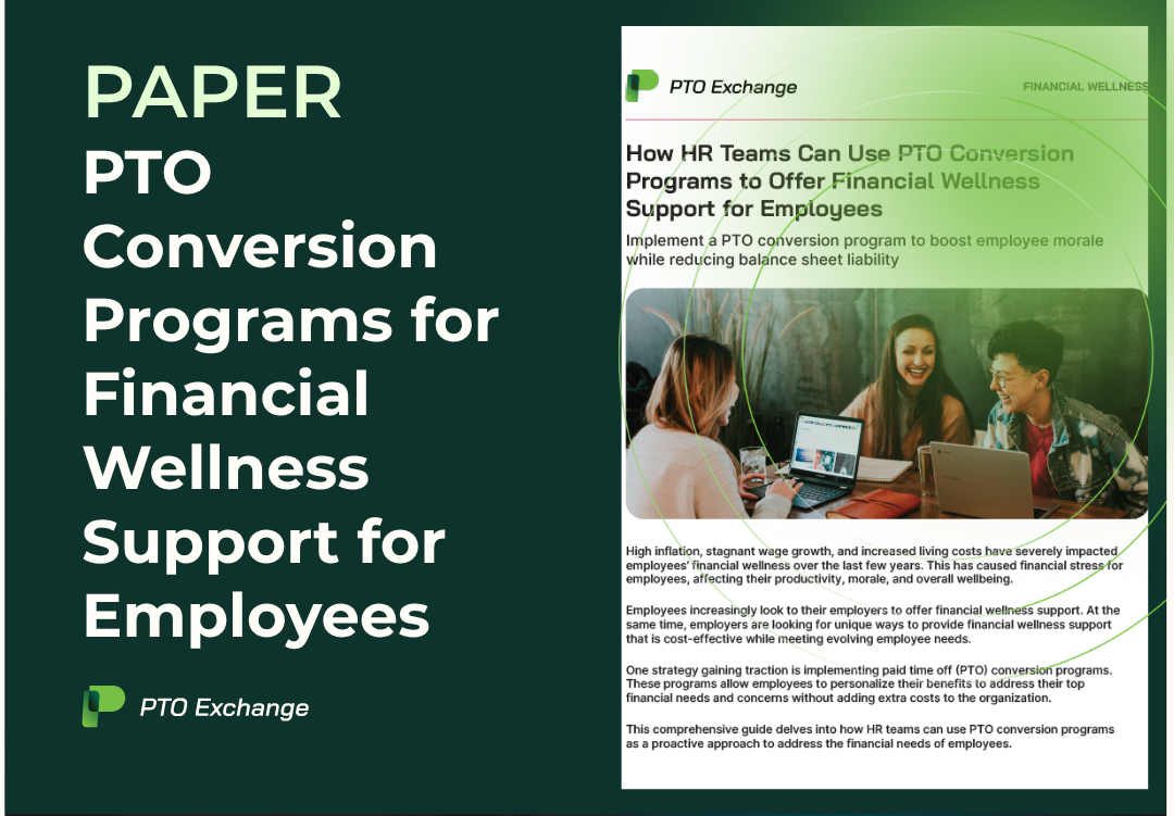 How HR Teams Can Use PTO Conversion Programs