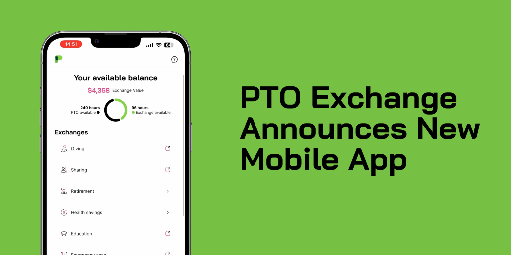 PTO Exchange Announces New Mobile App