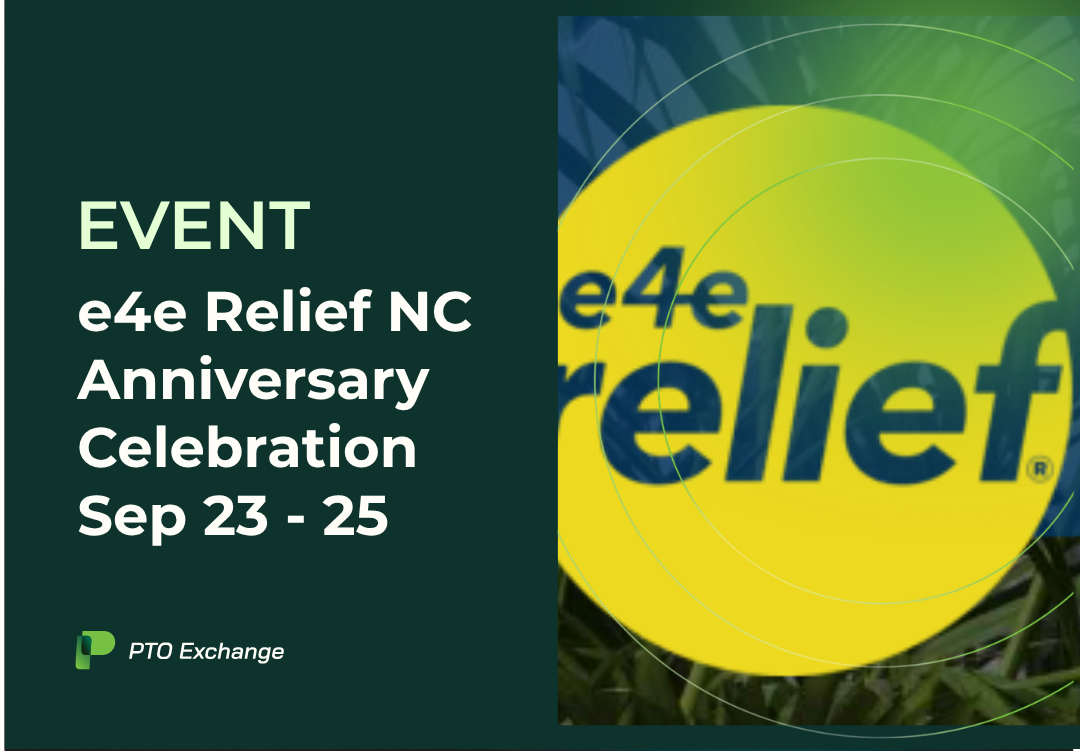 e4e Relief NC Sep 23rd The 25 Anniversary Celebration